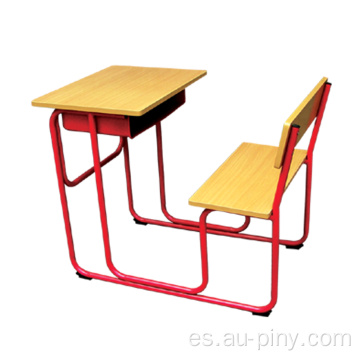 Silla y escritorio de estudio individual desmontables